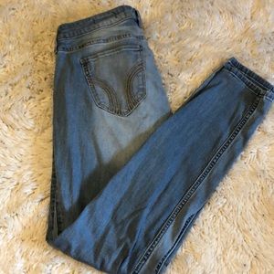Hollister Low-Rise Super Skinny Medium Wash Jeans